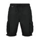 Stoffhose URBAN CLASSICS "Herren Double Pocket Cargo Shorts" Gr. XL, US-Größen, schwarz (black) Herren Hosen Stoffhosen