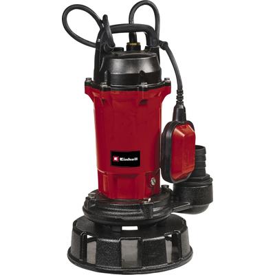 Schmutzwasserpumpe EINHELL "GE-DP 900 Cut", rot (rot, schwarz), B:22,3cm H:42cm L:27,5cm, Pumpen, 900 W, 16000 l/h Image