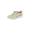 Schnürschuh LEI BY TESSAMINO "Naara", Damen, Gr. 39, beige, Leder, casual, Schuhe, mit seitlichem Reißverschluss
