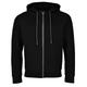 Kapuzensweatjacke TOP GUN "TG22005", Herren, Gr. 52 (L), schwarz, Material: 80% Baumwolle / 20% Polyester, Sweatjacken