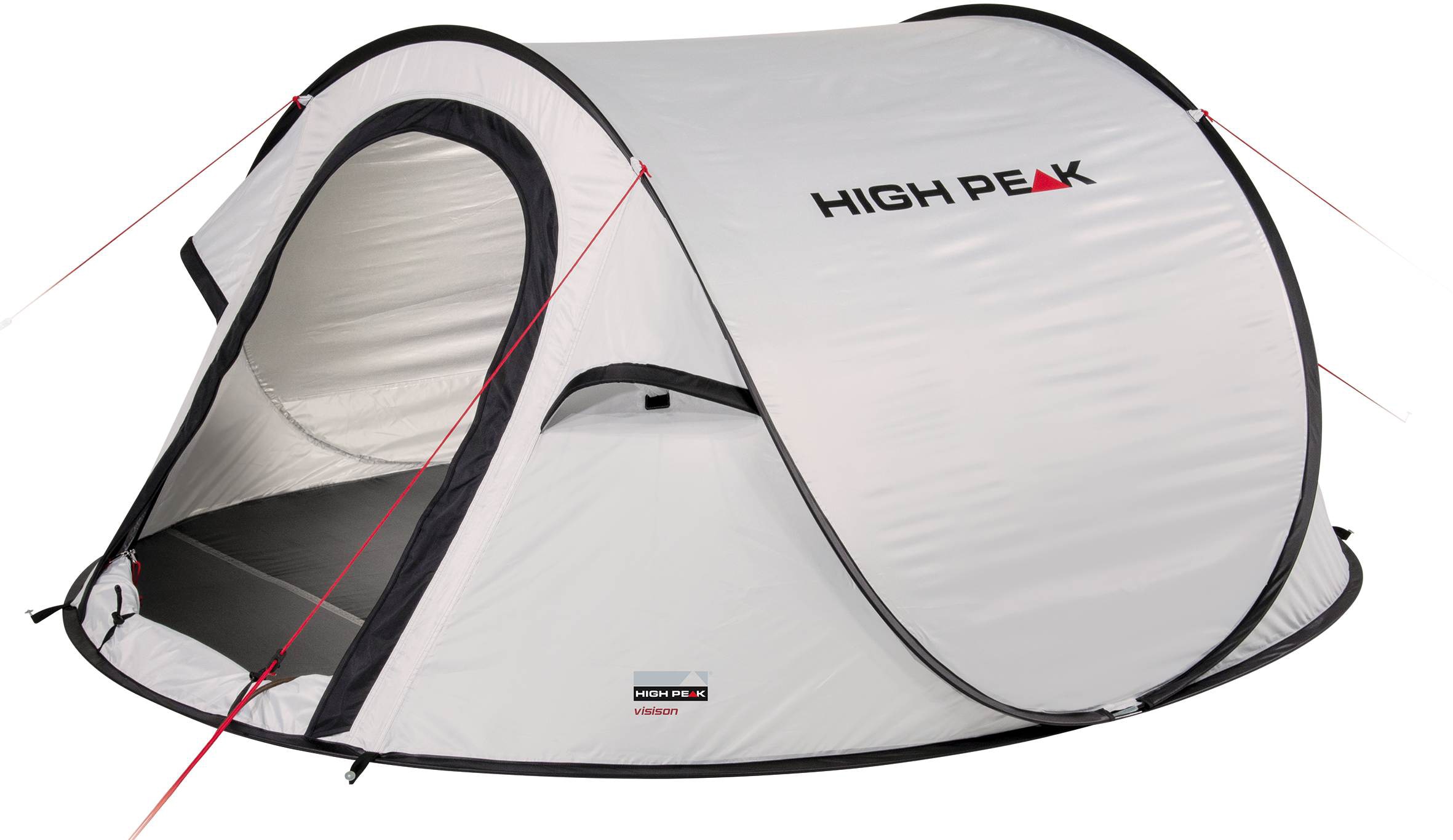 Wurfzelt HIGH PEAK "Pop up Zelt Vision 2", lila (pearl), Zelte, B/H/L: 140 x 100 x 235, B:140 H:100 L:235 Image