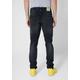 Slim-fit-Jeans STREET ONE MEN Gr. 31, Länge 32, schwarz (basic black wash) Herren Jeans 5-Pocket-Jeans