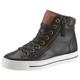 Sneaker PAUL GREEN Gr. 41, schwarz Damen Schuhe Plateaustiefeletten