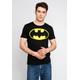 T-Shirt LOGOSHIRT "DC - Batman Logo" Gr. L, schwarz Herren Shirts T-Shirts