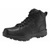 Schnürboots NIKE SPORTSWEAR "Manoa Leather", Gr. 40, schwarz (schwarz, schwarz, schwarz), Leder, sportlich, Schuhe