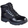 Berufsschuh SKECHERS "WASCANA - BENEN" Gr. 45, schwarz, 45, Leder, Schuhe, mit Profillaufsohle