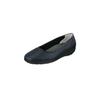 Ballerina NATURAL FEET "Johanna", Damen, Gr. 41, blau (dunkelblau), Leder, elegant, Schuhe Ballerina, mit Komfortweite