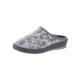 Pantoffel SCHAWOS Gr. 38, grau (grau, bedruckt) Damen Schuhe Pantoffel