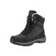 Outdoorwinterstiefel HI-TEC "RIVA MID WATERPROOF" Gr. 36, schwarz (black) Schuhe Schnürboots Winterboots Damen Stiefel