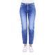 Bequeme Jeans LE TEMPS DES CERISES Gr. 26, Länge 34, blau Damen Jeans