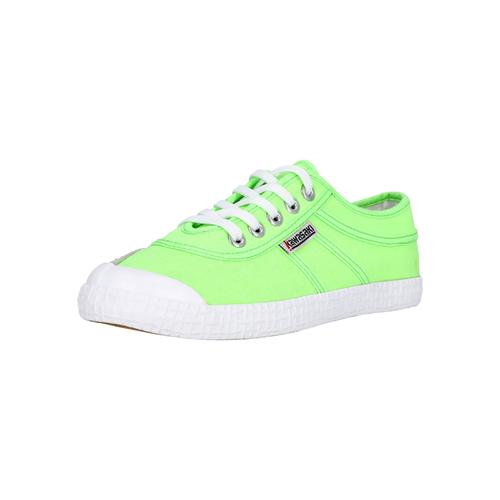 „Sneaker KAWASAKI „“Neon““ Gr. 37, grün (neongrün) Herren Schuhe Canvassneaker Skaterschuh Sneaker low in een stijlvolle look“