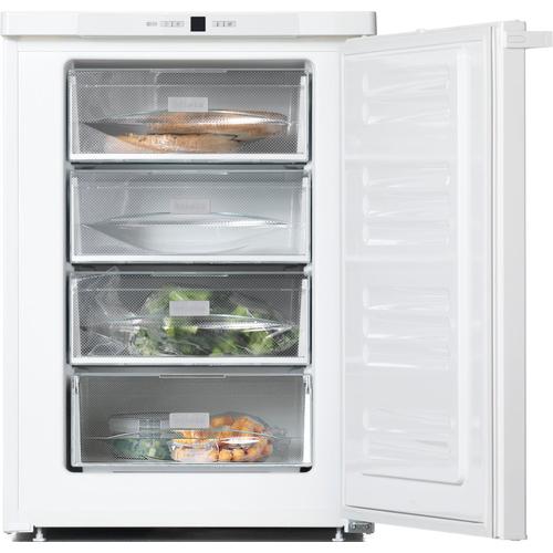 "D (A bis G) MIELE Gefrierschrank ""F 12020 S-3"" Gefrierschränke weiß Gefrierschränke Gefrierschrank"