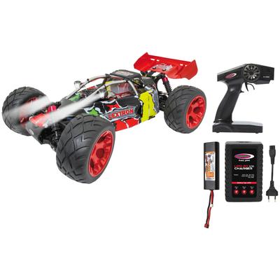 RC-Monstertruck JAMARA "Lextron Desertbuggy BL 4WD", bunt, Fernlenkfahrzeuge, KinderB:27cm H:15,6cm, 1:10, 2,4 GHz, mit LED, B:27cm H:15,6cm