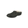 Pantolette NATURAL FEET "Füssing", Damen, Gr. 35, schwarz, Leder, casual, Schuhe, mit orthopädischem Fußbett