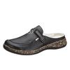 Clog RIEKER, Damen, Gr. 40 (6,5), schwarz, Lederimitat, sportlich, Schuhe, Sommerschuh, Schlappen mit Stretcheinsatz, Topseller
