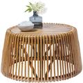 Beistelltisch TOM TAILOR HOME "T-RATTAN SIDE TABLE LARGE" Tische Gr. B/H: 45 cm x 38 cm, beige (natur) Beistelltische