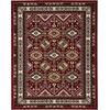 Teppich MY HOME "Diantha" Gr. 2, rot (weinrot), B:70cm H:7mm L:140cm, Kunstfaser, Teppiche, Orient-Optik, mit Bordüre, Kurzflor, pflegeleicht, elegant, weich