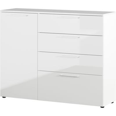 Kommode GERMANIA "Sunnyvale", weiß, B:135cm H:107cm T:40cm, Sideboards, Kombikommode, Breite 135 cm Image