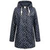 Regenjacke DEPROC ACTIVE "Friesennerz HALIFAX ANCHOR WOMEN", Damen, Gr. 40/42 (M), blau (navy), Obermaterial: 100% Polyurethan; Futter: 100% Polyester, casual, Langarm mit Druckknopf, Jacken, auch in Großen Größen erhältlich