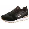 Sneaker SKECHERS "OG 85 - GOLDN GURL", Damen, Gr. 37, schwarz (schwarz, goldfarben), Veloursleder, Textil, Synthetik, sportlich, Schuhe, Schnürschuh, Original-Retro-Jogginschuh mit Air-Cooled Memory Foam