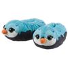 Plüsch Hausschuhe NICI "NICIdoo Pinguin", Kinder, Gr. 30/33, blau pinguin, Textil, casual, Schuhe, Hasschuh, Pantoffel mit Pinguin Motiv