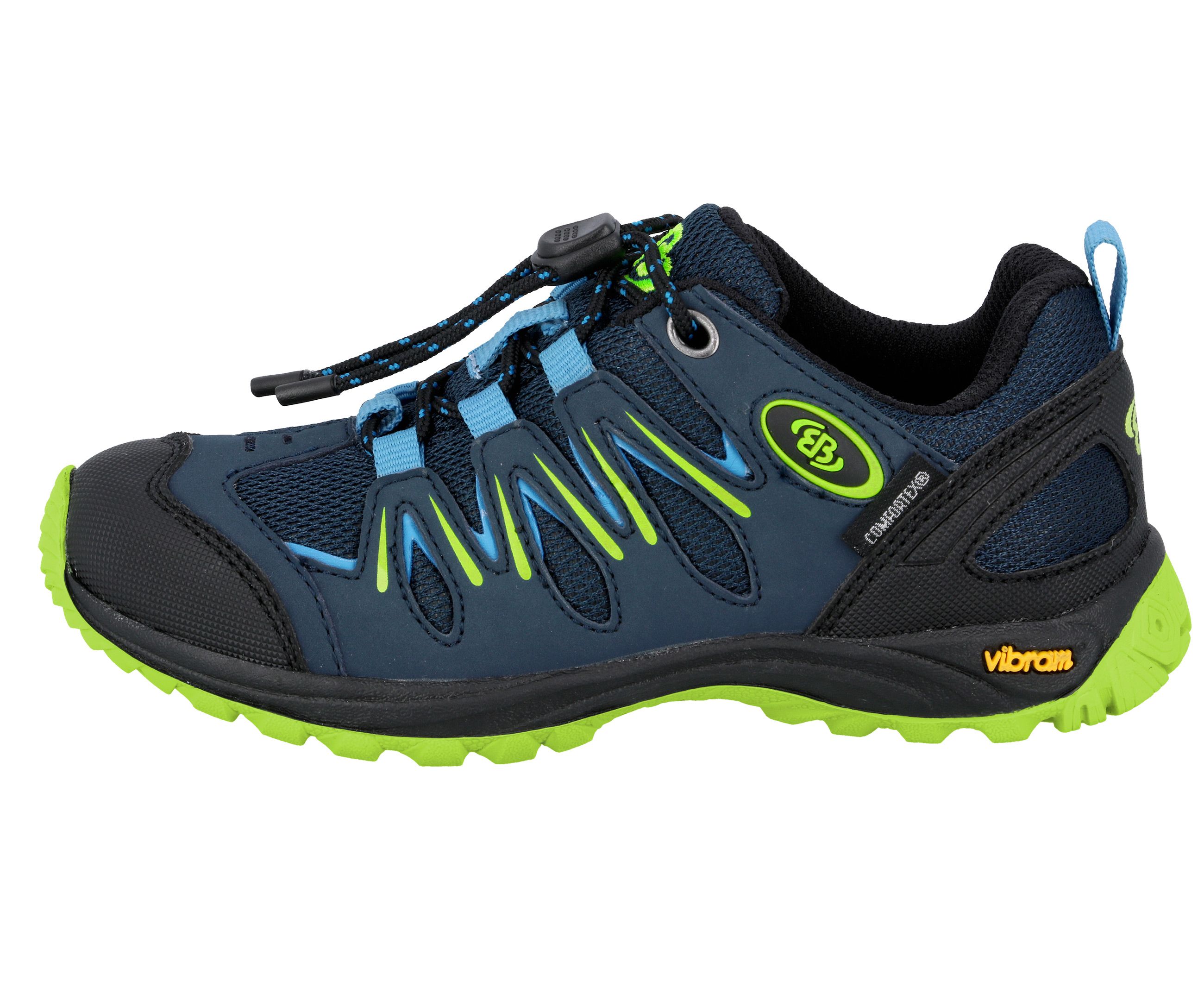 Wanderschuh BRÜTTING "Outdoorschuh Expedition Kids", Kinder, Gr. 31, blau, Synthetik, Schuhe Wanderschuh