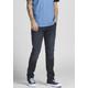 Slim-fit-Jeans JACK & JONES "Glenn" Gr. 36, Länge 32, blau (dark, blue) Herren Jeans Slim Fit