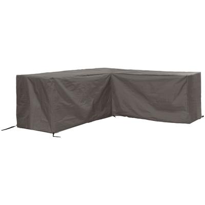 Gartenmöbel-Schutzhülle WINZA OUTDOOR COVERS "Outdoor Cover", grau (anthrazit), B:280cm H:80cm L:230cm, Polypropylen (PP), Planen, für L-förmige Loungegarnitur, Maße BxT: links: 280x90 /rechts: 230x90