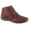 Schnürboots JOSEF SEIBEL "Fergey 18", Damen, Gr. 40, rot (bordeaux), Nubukleder, used, sportlich, Schuhe, Komfortschuh mit Wechselfußbett