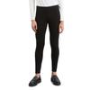 Jerseyhose MARC O'POLO "mit breitem Bund", Damen, Gr. XL, Normalgrößen, schwarz, Sweatware, Obermaterial: 71% Viskose, 24% Polyamid, 5% Elasthan, unifarben, casual, slim fit lang, Hosen