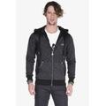 Sweatjacke CIPO & BAXX Gr. L, schwarz (schwarz, meliert) Herren Sweatjacken