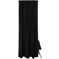 Vorhang ESPRIT "Neo" Gardinen Gr. 250 cm, verdeckte Schlaufen, 130 cm, schwarz (anthrazit, black, schwarz) Verdeckte Schlaufen