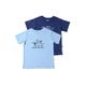 T-Shirt LILIPUT "Dackel" Gr. 122/128, blau (hellblau, dunkelblau) Mädchen Shirts T-Shirts