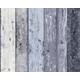 LIVING WALLS Vliestapete "Best of Wood`n Stone 2nd Edition" Tapeten Gr. B/L: 0,53 m x 10,05 m, blau (blau, hellblau, grau) Strukturtapeten