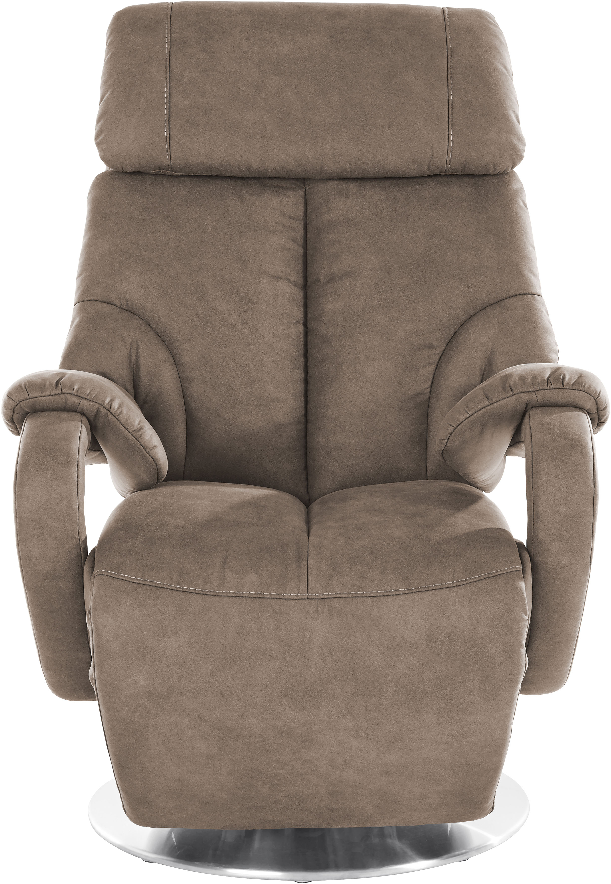 TV-Sessel SIT & MORE "Invito", braun (latte), B:80cm H:111cm T:80cm, NaturLEDER (echtes Rindsleder);Luxus-Microfaser (100% Polyester);Luxus-Kunstleder, Sessel, Fernsehsessel, in Größe S, wahlweise mit Motor und Aufstehhilfe