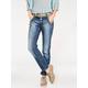 Boyfriend-Jeans HEINE Gr. 42, Normalgrößen, blau (blue stone) Damen Jeans 5-Pocket-Jeans Bestseller