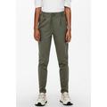 Jogger Pants ONLY "ONLPOPTRASH" Gr. M, Länge 32, braun (bungee cord) Damen Hosen Joggpants Track Pants