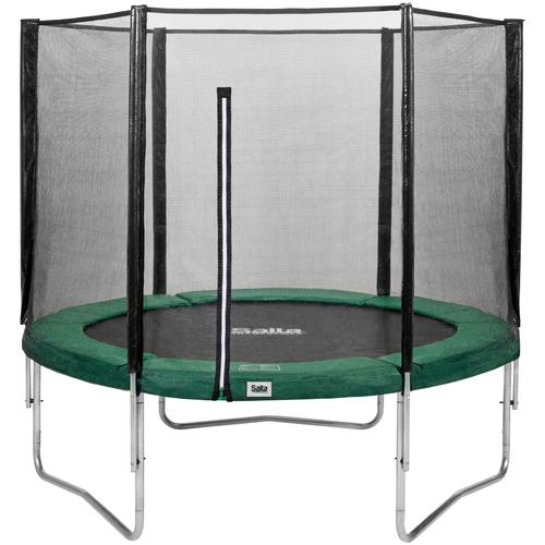 „Gartentrampolin SALTA „“Combo““ Trampoline Gr. Ø 183 cm, grün (schwarz, grün) Kinder Trampoline Schutzrand“