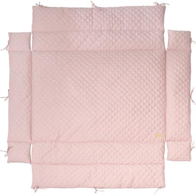 Laufgittereinlage ROBA "Style, 4-eckig", bunt (mauve, rosa), Obermaterial: 100% Polyester. Füllung: 100% Polyester, Bettnestchen Image