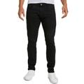 Slim-fit-Jeans TOM TAILOR "TROY" Gr. 32, Länge 36, schwarz (black, denim) Herren Jeans Slim Fit