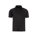 Poloshirt TRIGEMA "TRIGEMA Business-Poloshirt" Gr. M, schwarz Herren Shirts Kurzarm