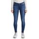 Skinny-fit-Jeans TOM TAILOR DENIM "JONA" Gr. 29, Länge 32, blau (clean mid stone blue denim) Damen Jeans Röhrenjeans