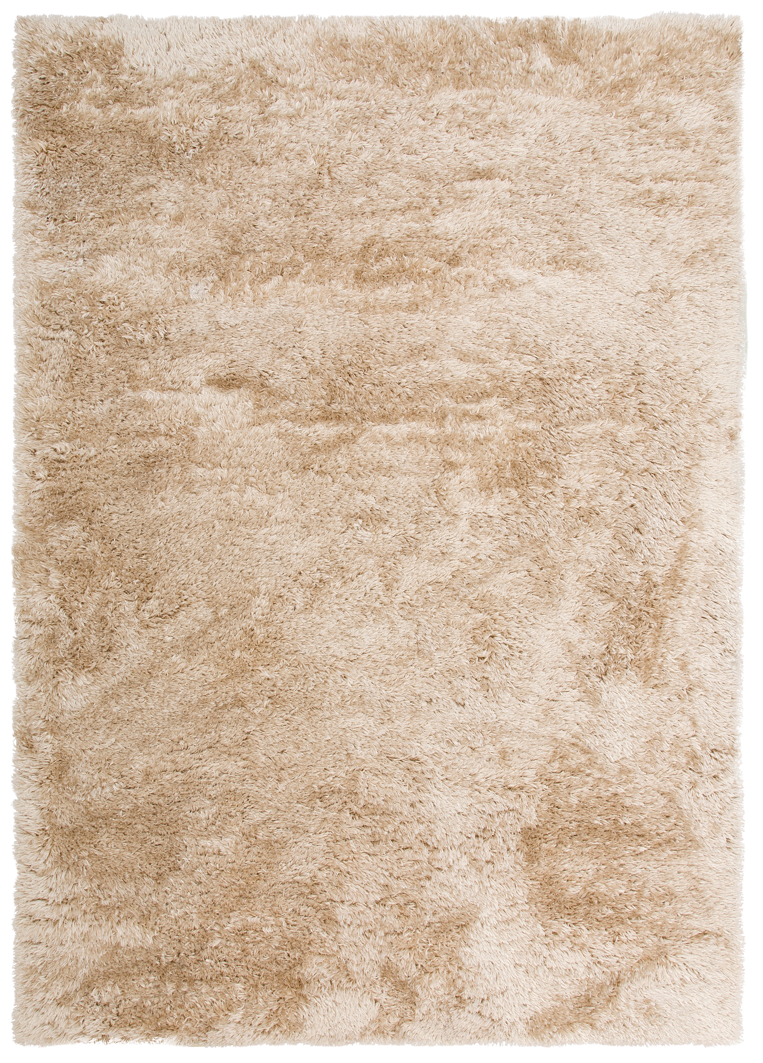 Hochflor-Teppich MY HOME "Boldo" Gr. 5, beige (sand), B:200cm H:50mm L:200cm, Kunstfaser, Teppiche, besonders weich durch Microfaser, Shaggy Teppich Image