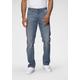 Comfort-fit-Jeans H.I.S "ANTIN" Gr. 34, Länge 34, blau (blue, used) Herren Jeans Comfort Fit