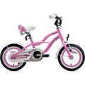 Kinderfahrrad BIKESTAR Fahrräder Gr. 20,6 cm, 12 Zoll (30,48 cm), rosa Kinder Kinderfahrräder