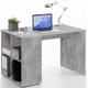 Schreibtisch FMD "Gent" Tische Gr. B/H/T: 117 cm x 75 cm x 73 cm, grau (betonfarben) Schreibtische