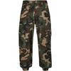 Cargohose SOUTHPOLE "Southpole Herren Southpole Camo Cargo Pants", Herren, Gr. 28, Normalgrößen, grün (woodcamo), 98% Baumwolle, 2% Elasthan, relaxed fit, Hosen