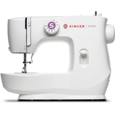 SINGER Nähmaschine "Singer M1605", weiß, B:37cm H:28,8cm T:18,1cm, Nähmaschinen