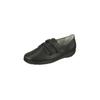 Slipper NATURAL FEET "Kletter Frieda", Damen, Gr. 42, schwarz, Leder, casual, Schuhe, aus flexiblem Hirschleder