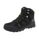 Wanderschuh JACK WOLFSKIN "GREAT HIKE 2 TEXAPORE MID M" Gr. 43, schwarz (schwarz, lime) Schuhe Herren